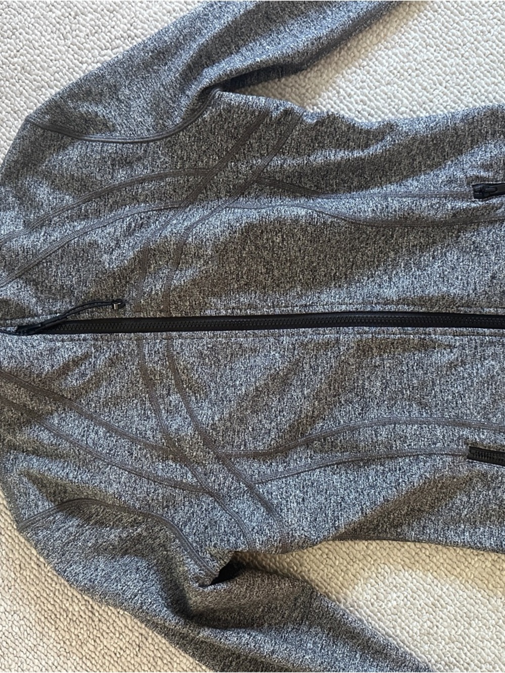 lululemon athletica Gray Heather Define Full‑Zip Sculpt Jacket Luon - Picture 4 of 5
